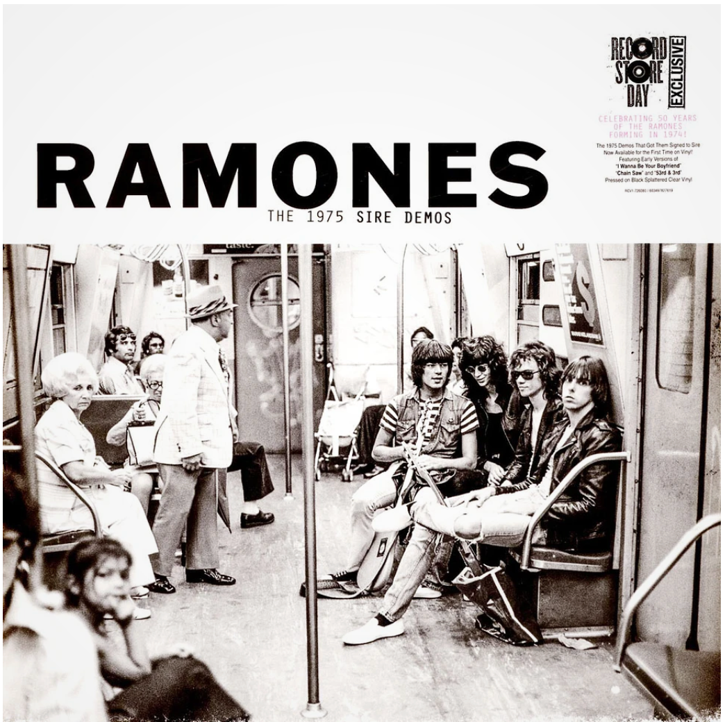 RAMONES (ラモーンズ) - The 1975 Sire Demos (US RSD 2024「6,000枚限定クリア&ブラックスプラッターヴァイナル」LP/New)