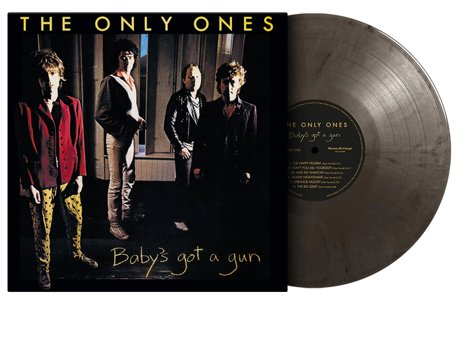 ONLY ONES, THE (ジ・オンリー・ワンズ) - Baby's Got A Gun (EU 1,000枚限定ナンバリング入再発180グラム「銀/黒マーブルヴァイナル」LP/New)