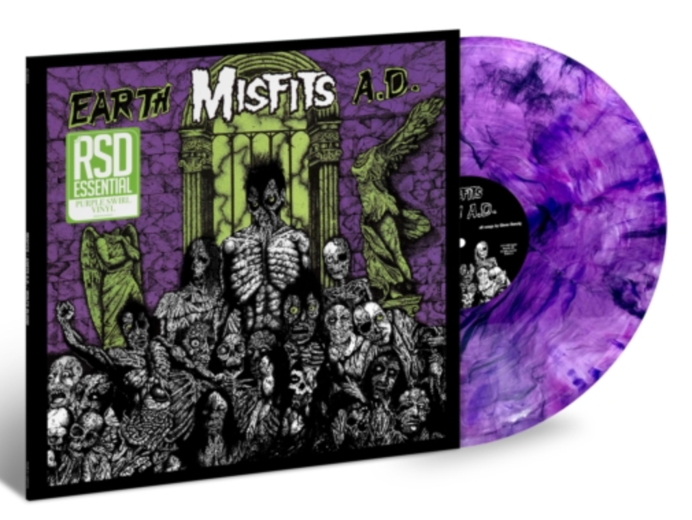 MISFITS (ミスフィッツ) - Earth A.D. / Wolfs Blood (US '24 正規再発「RSD Essential 限定パープルヴァイナル」LP/ New) '83年セカンドアルバム!