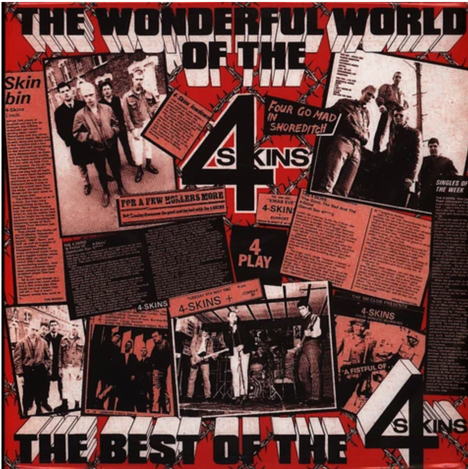4 SKINS, THE (ザ・フォー・スキンズ) - The Wonderful World Of The 4 Skins (UK 200枚限定再発 160g「ブラッドレッドヴァイナル」LP/ New)