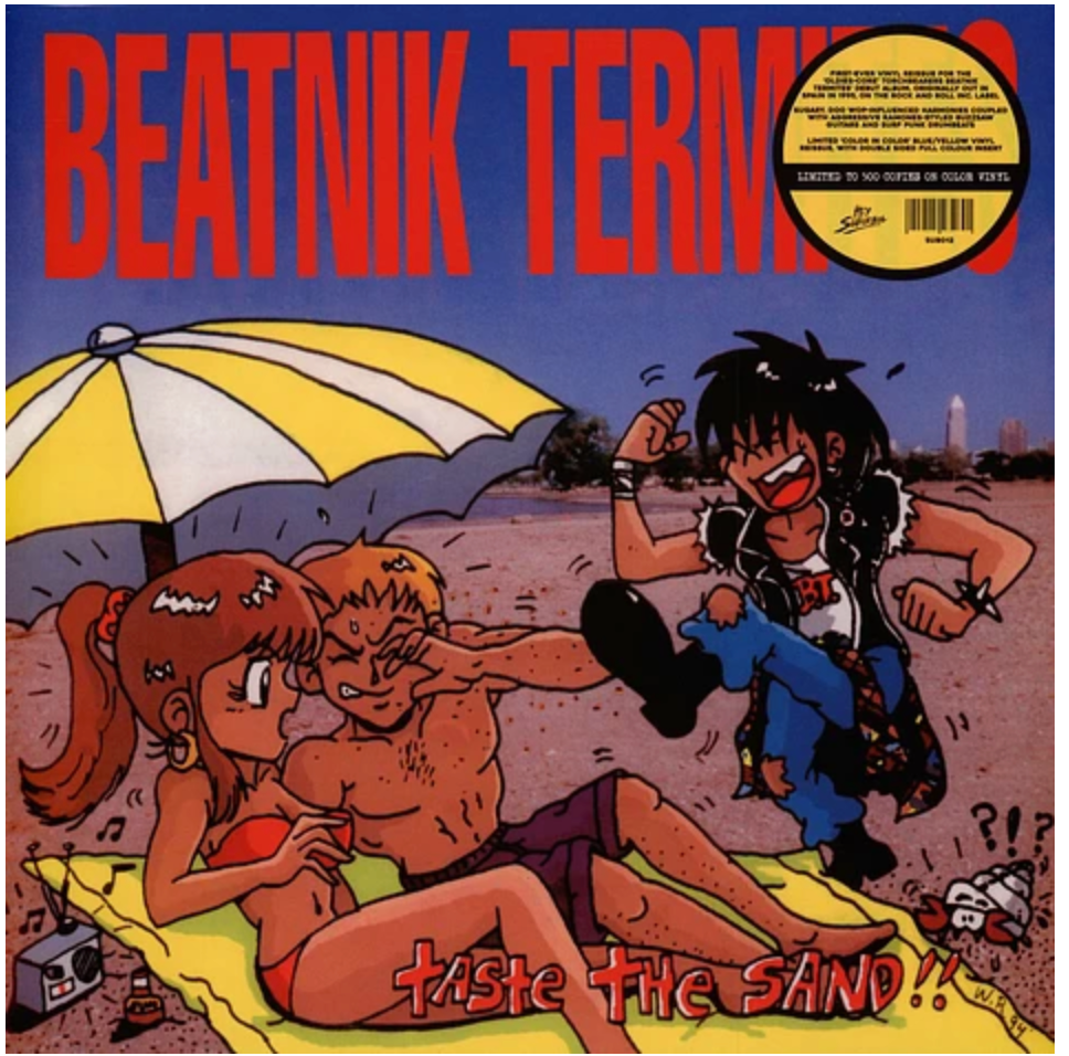 BEATNIK TERMITES (ビートニク・ターマイツ) - Taste The Sand!! (Italy 正規再発「500枚限定青/黄ヴァイナル」LP/ New)「オールディーズ・コア」ファーストアルバム!