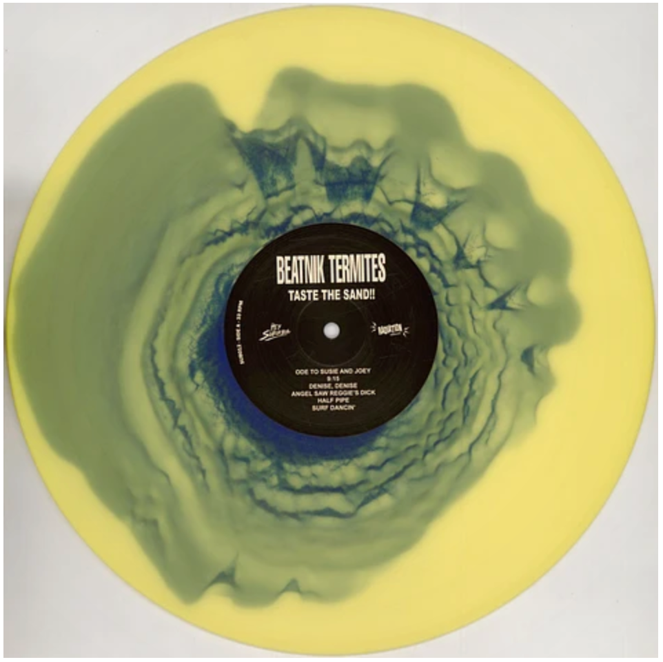 BEATNIK TERMITES (ビートニク・ターマイツ) - Taste The Sand!! (Italy 正規再発「500枚限定青/黄ヴァイナル」LP/ New)「オールディーズ・コア」ファーストアルバム!