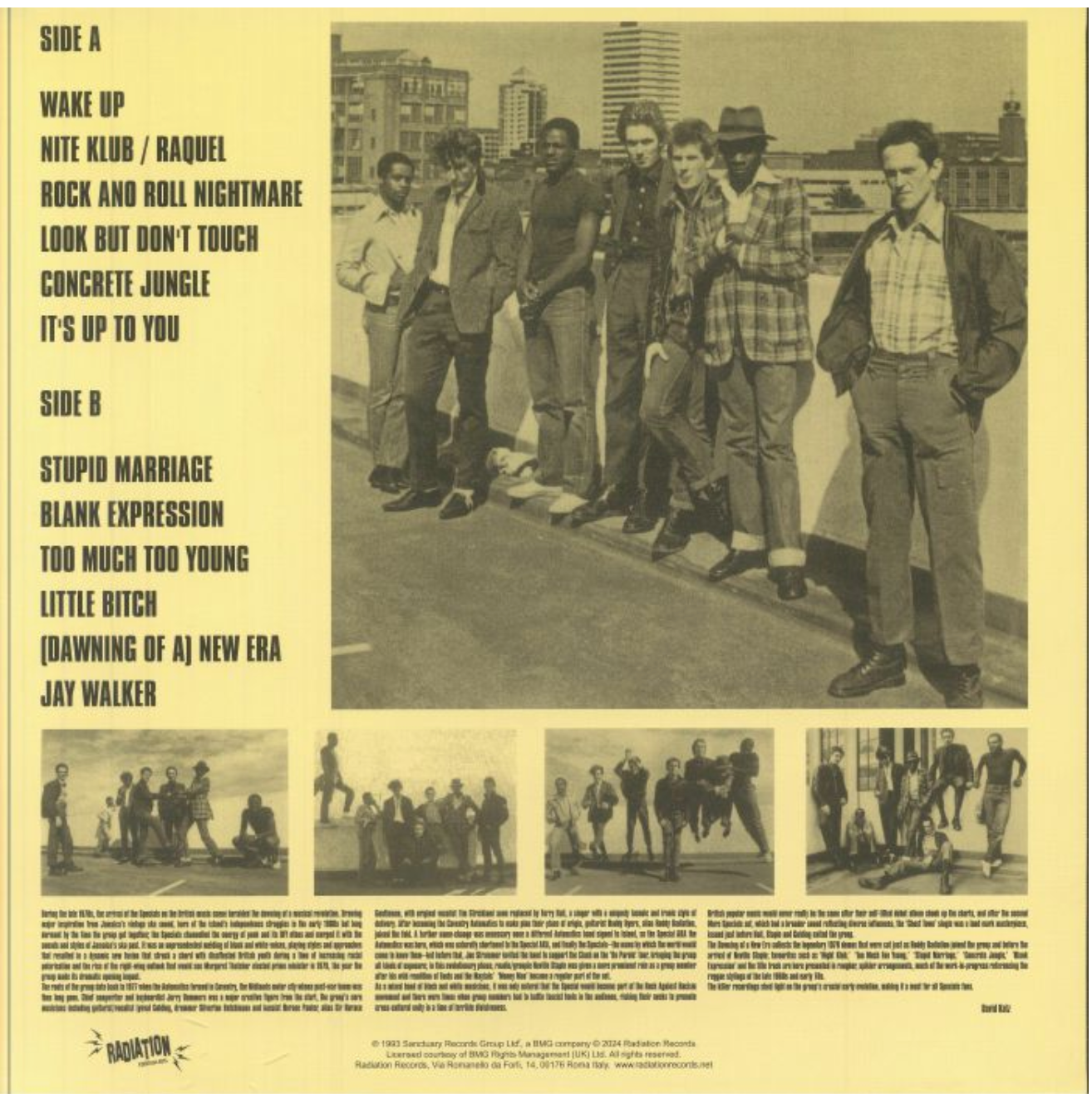 COVENTRY AUTOMATICS, THE < The Specials > (ザ ・コヴェントリー・オートマティックス < ザ ・スペシャルズ >) - Dawning Of A New Era - Aka The Specials (Italy 限定再発「ブラックヴァイナル」LP/ New) スペシャルズの前身!