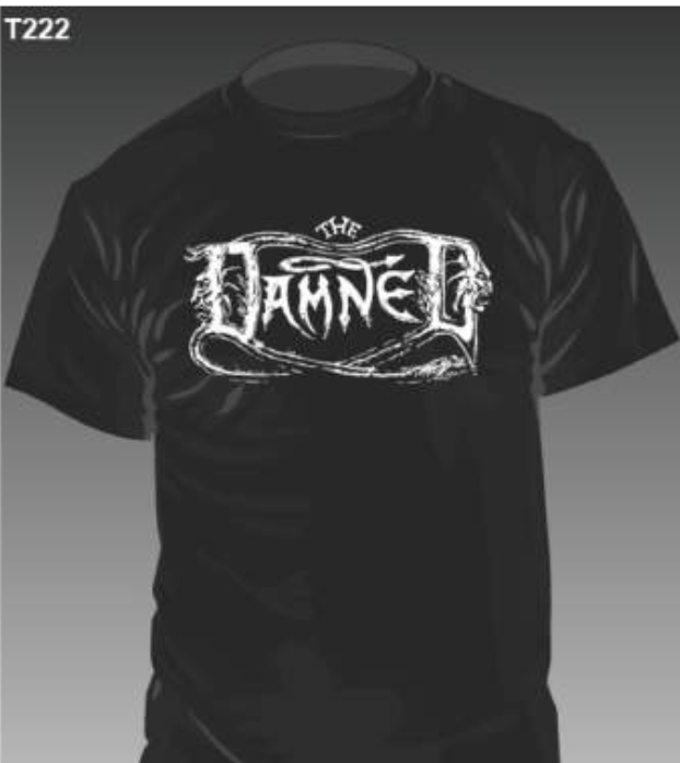 DAMNED, THE (ザ・ダムド) - Goth Logo (限定 Tシャツ「L」サイズ/ New)