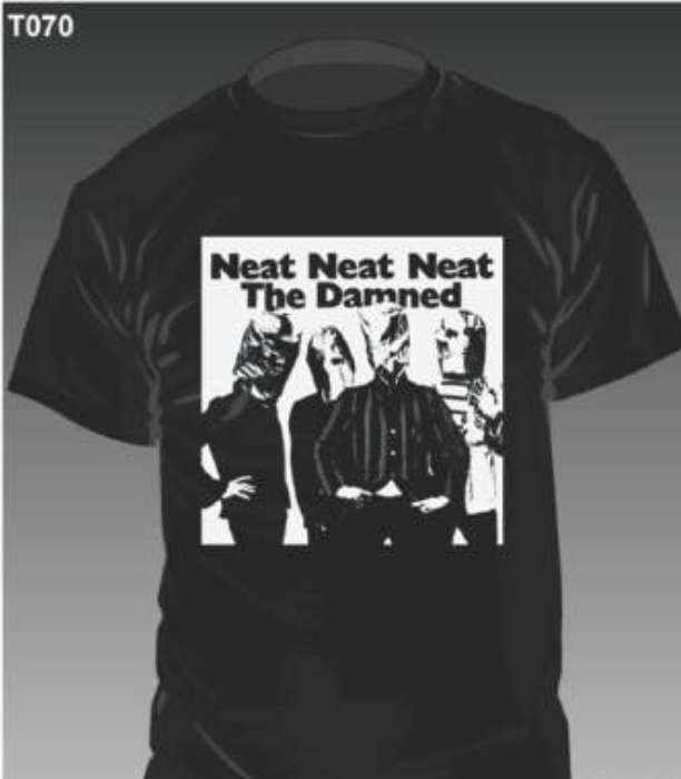 DAMNED, THE (ザ・ダムド) - Neat Neat Neat (限定 黒Tシャツ「M」サイズ/ New)
