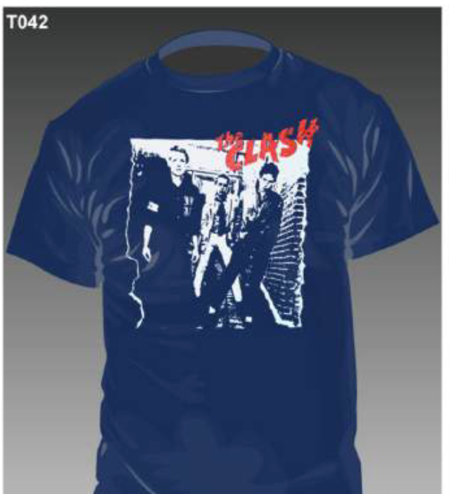 CLASH, THE (ザ・クラッシュ) - Album Cover (限定 Tシャツ「M」サイズ/ New)