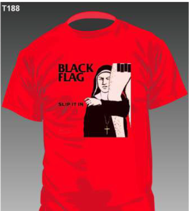 BLACK FLAG (ブラック・フラッグ) - Slip It In (限定 Tシャツ「M」サイズ)