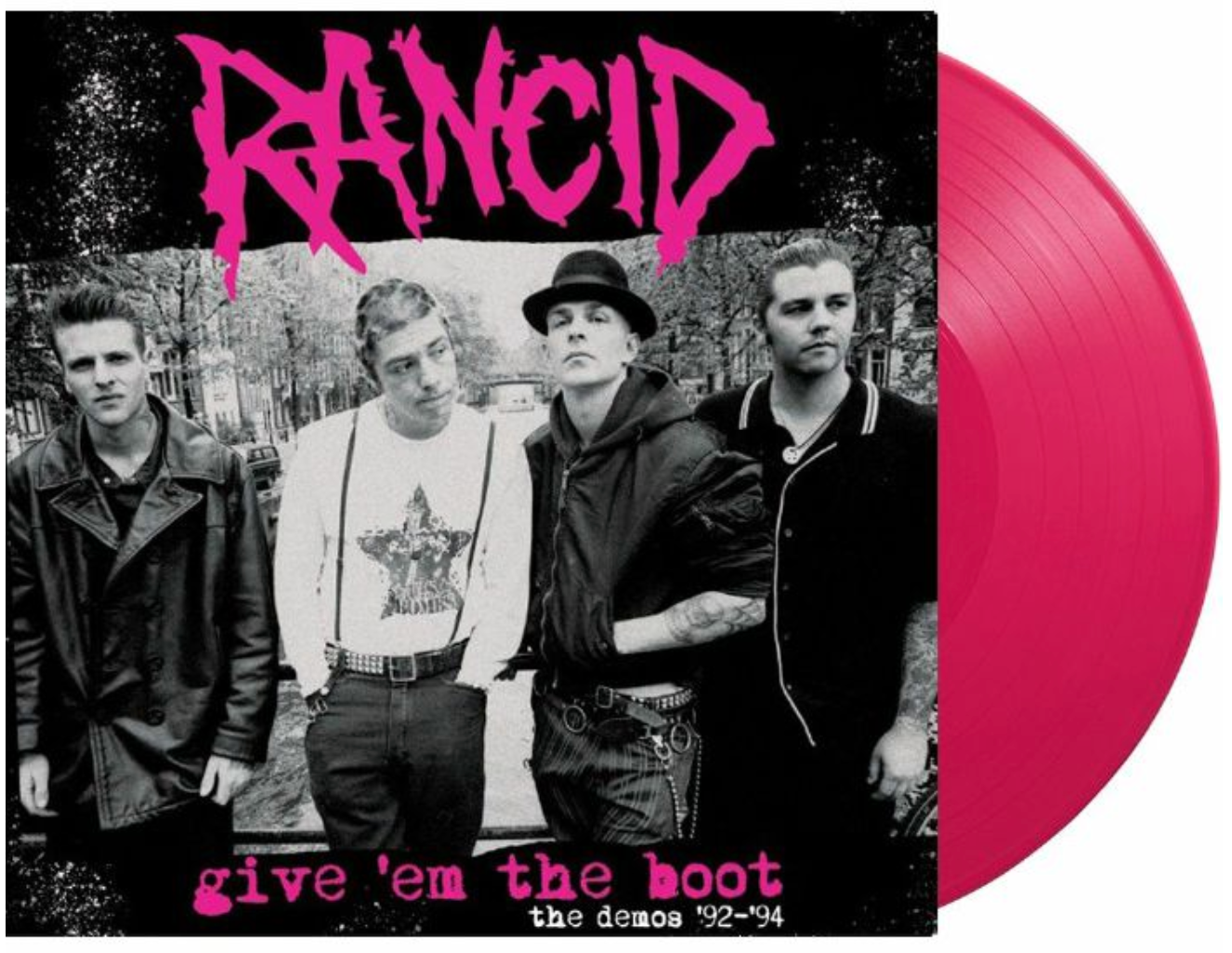 RANCID (ランシド) - Give 'Em The Boot : The Demos ‘92-‘94 (EU 限定プレス「ピンクヴァイナル」LP/ New) デモ音源コレクション !