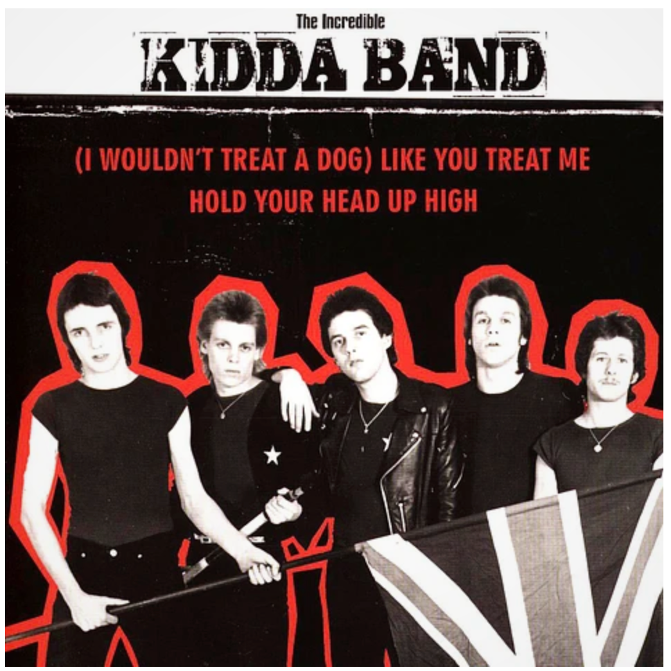 Incredible KiDDA BAND, THE (ジ・インクレディブル・キッダ・バンド) - (I Wouldn't Treat A Dog) Like You Treat Me (EU 正規限定プレス再発 7"/ New) 「ウェア・オンリー・ヒューマン」名義の唯一シングル !