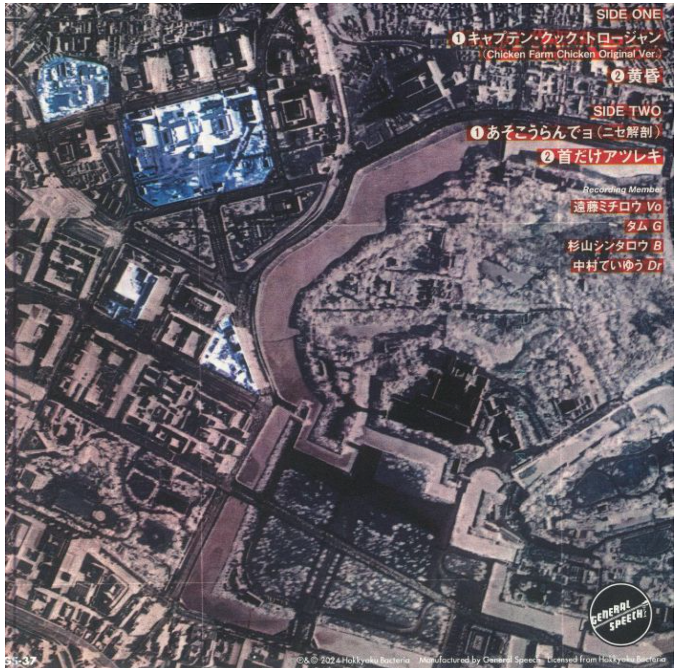 STALIN, THE (ザ・スターリン) - 首だけアツレキ (US 限定再発 7"/ New) 「虫」のアウト・テイク !