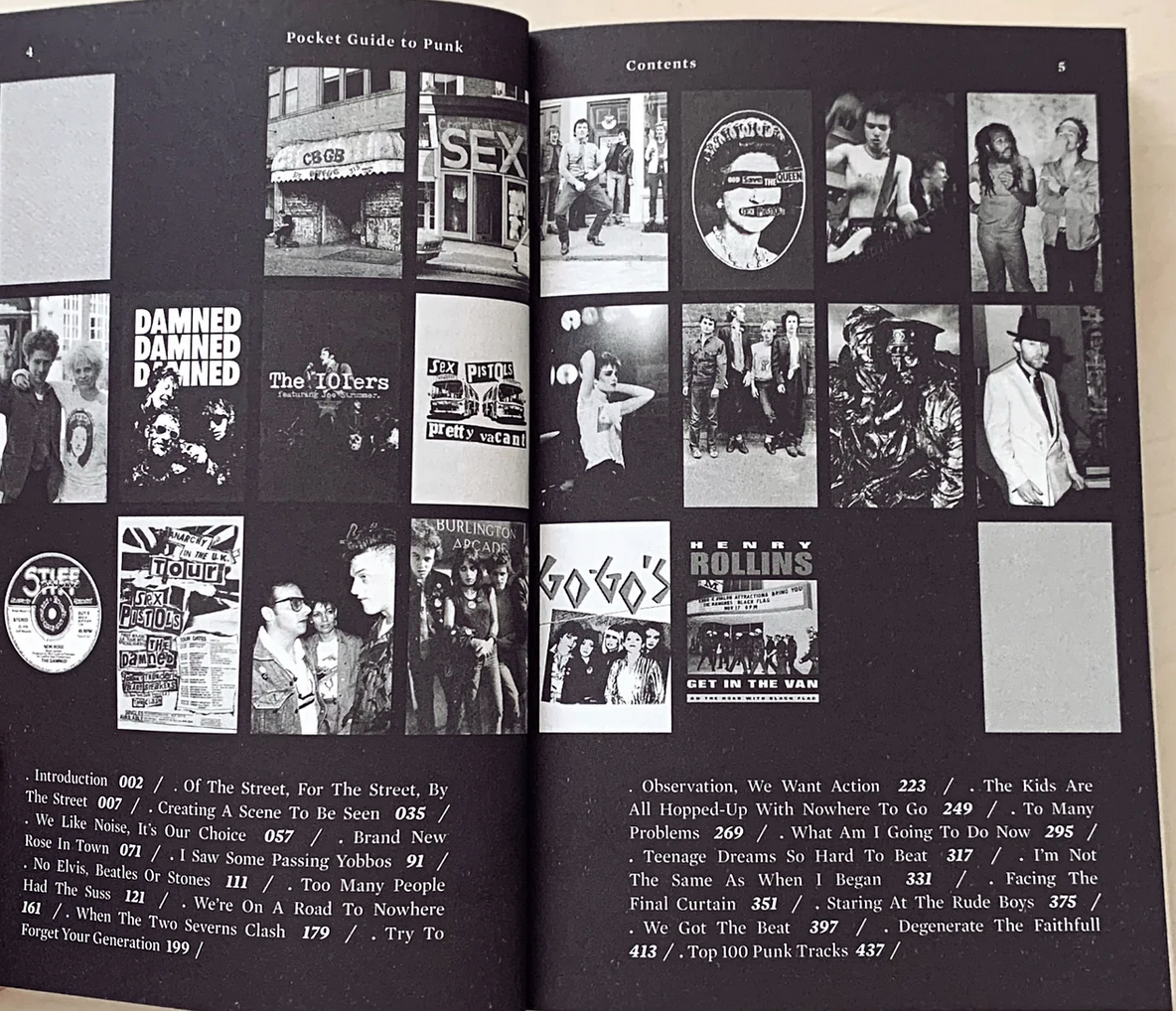 Mick O'Shea (ミック・オシェイ 著) - Pocket Guide To Punk (UK 限定ペーパーバック本 / New) 白黒写真、レコードジャケットも掲載!