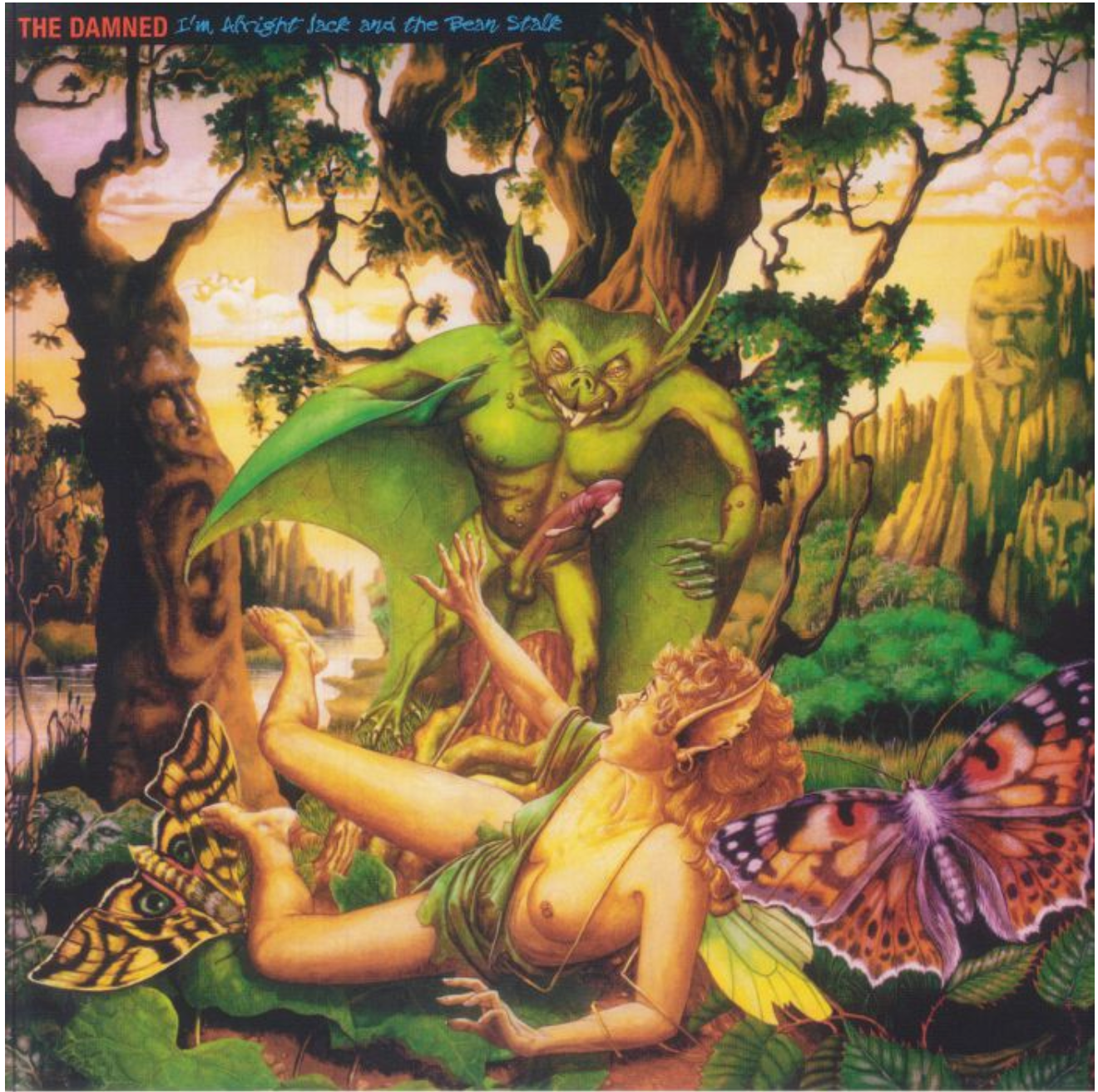 DAMNED, THE (ザ・ダムド) - I'm Alright Jack And The Bean Stalk (Italy 「RSD 2025」正規限定再発「ブラックヴァイナル」LP/New) キャプテン抜き「ダムド」の'96年アルバム !