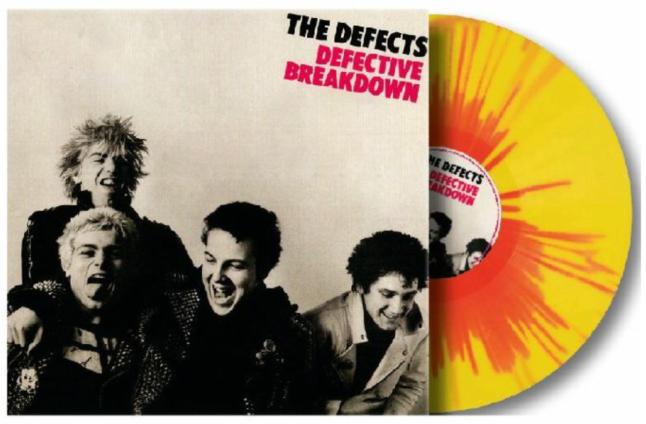 DEFECTS, THE (ザ・ディフェクツ) - Defective Breakdown (UK 正規再発「100枚限定ナンバリング入り赤/黄スプラッターヴァイナル」LP/New) '83年唯一アルバム!