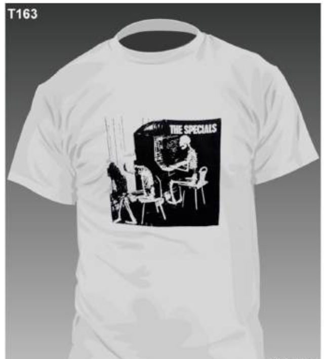 SPECIALS, THE (ザ・スペシャルズ) - Ghost Town (限定 白Tシャツ「L」サイズ/ New)