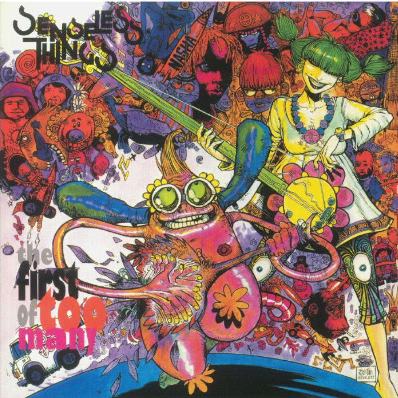 SENSELESS THINGS (センスレス・シングス) - The First Of Too Many (UK 正規再発「限定レッド&ブラックヴァイナル」2xLP/ New) オリジナルミックス & 30周年記念ミックス 2枚組 !