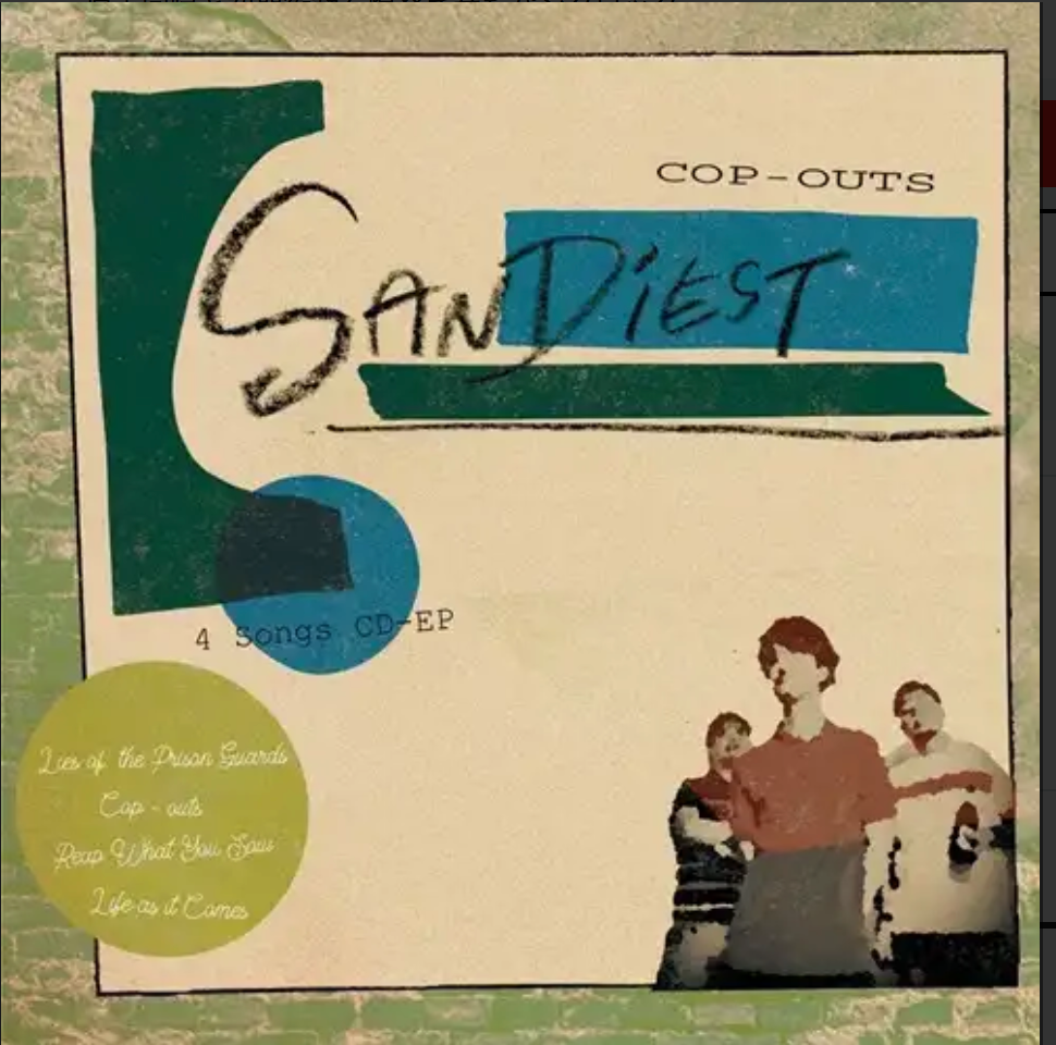 SANDIEST (サンディエスト) - Cop-Outs (Japan 限定プレス CD/New) 2025年08月08日発売!