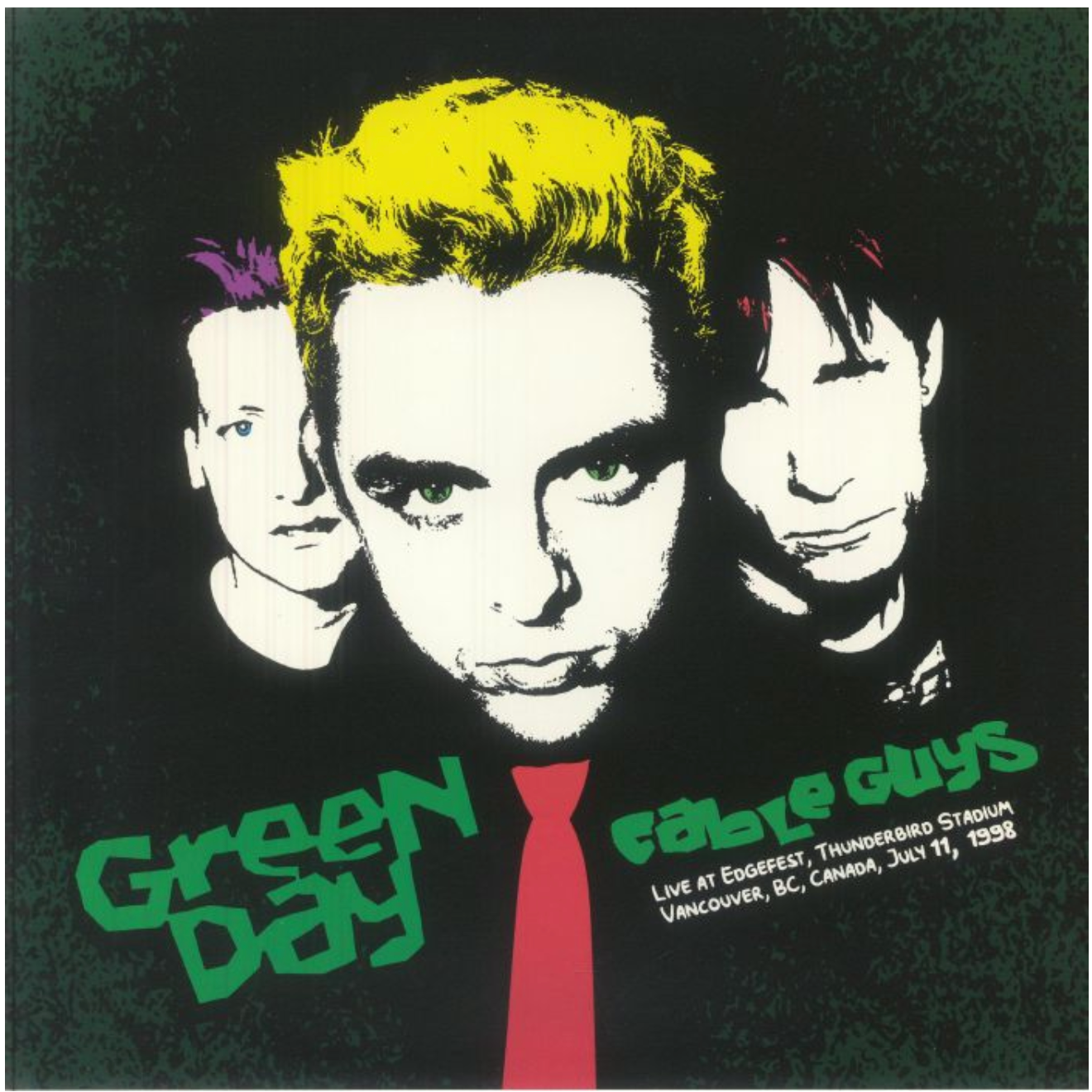 GREEN DAY (グリーン・デイ) - Cable Guys: Live At Edgefest Thunderbird Stadium Vancouver BC Canada July 11 1998 (Poland 限定プレス LP/ New) ブロードキャスト音源!