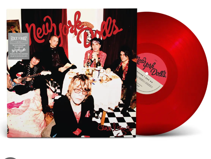 NEW YORK DOLLS (ニュー・ヨーク・ドールズ) - 'Cause I Sez So US「Rocktober 2025」正規再発「限定レッドヴァイナル」LP/ New) '09年アルバム!