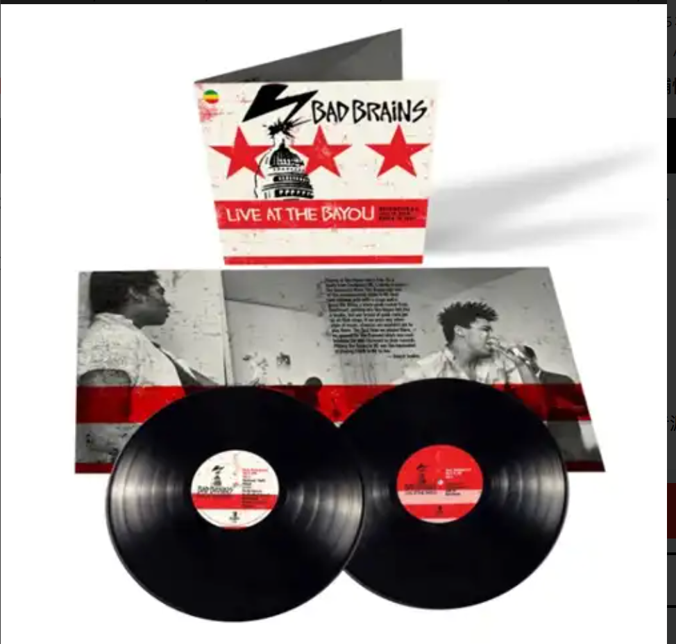 BAD BRAINS (バッド・ブレインズ) - Live at the Bayou: Washington D.C. July 14, 1980 / March 15, 1981 (US「RSD / BLACK FRIDAY 2025」3,000枚限定180g 2xLP/ New) 11/30(日)【0:00】よりWEB販売中!