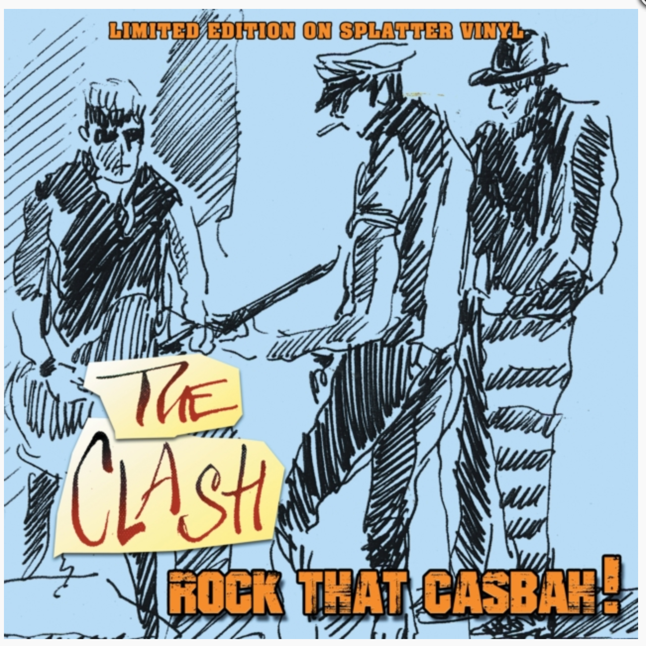 CLASH, THE (ザ・クラッシュ) - Rock That Casbah! (EU 500枚限定ナンバリング入り「スプラッターヴァイナル」LP/ New) '83年USフェスティバル!