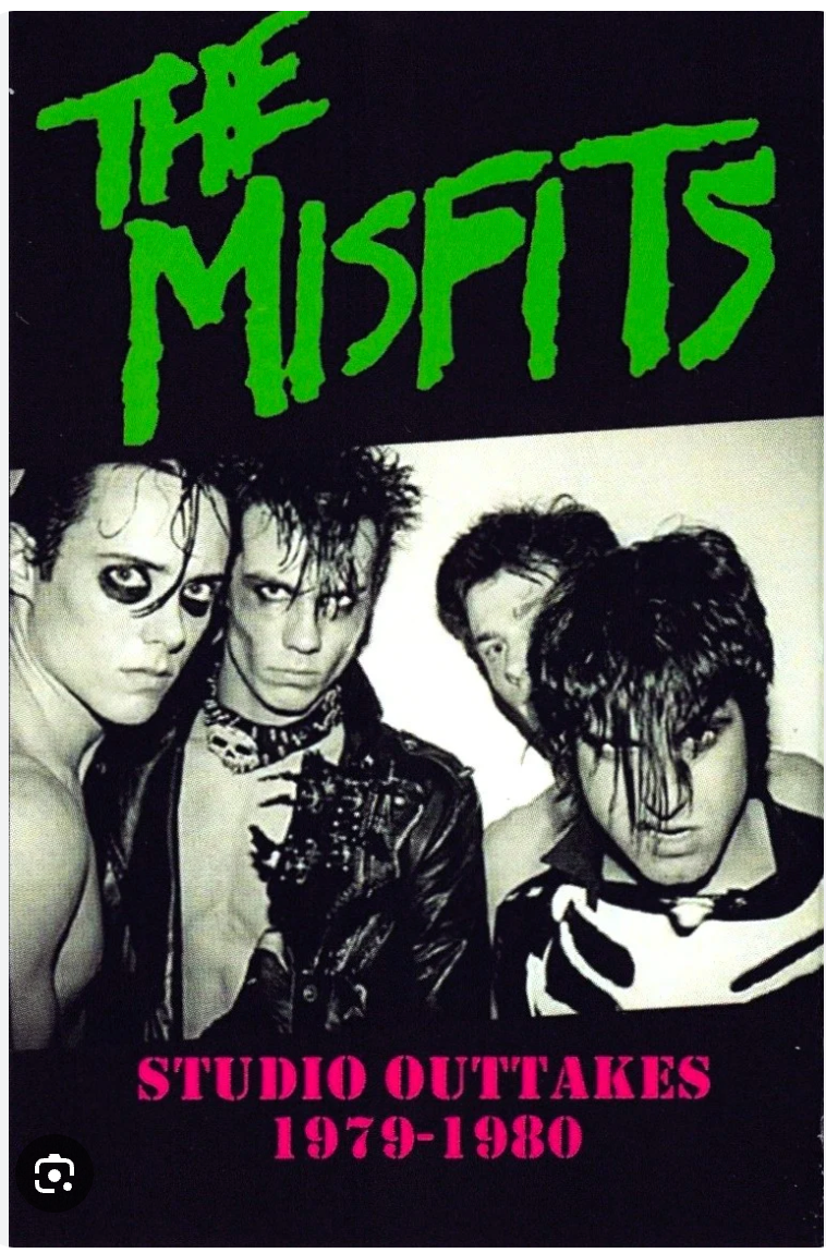 MISFITS (ミスフィッツ) - Studio Outtakes 1979-1980 (EU 限定「グリーン」カセット/ New) 初期アウトテイク集!