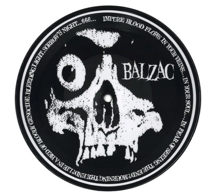 BALZAC (バルザック) - Isolation From No.13 (Japan 30周年記念再発「限定ピクチャーディスク」7"/予約商品)2026年10月31日発売!