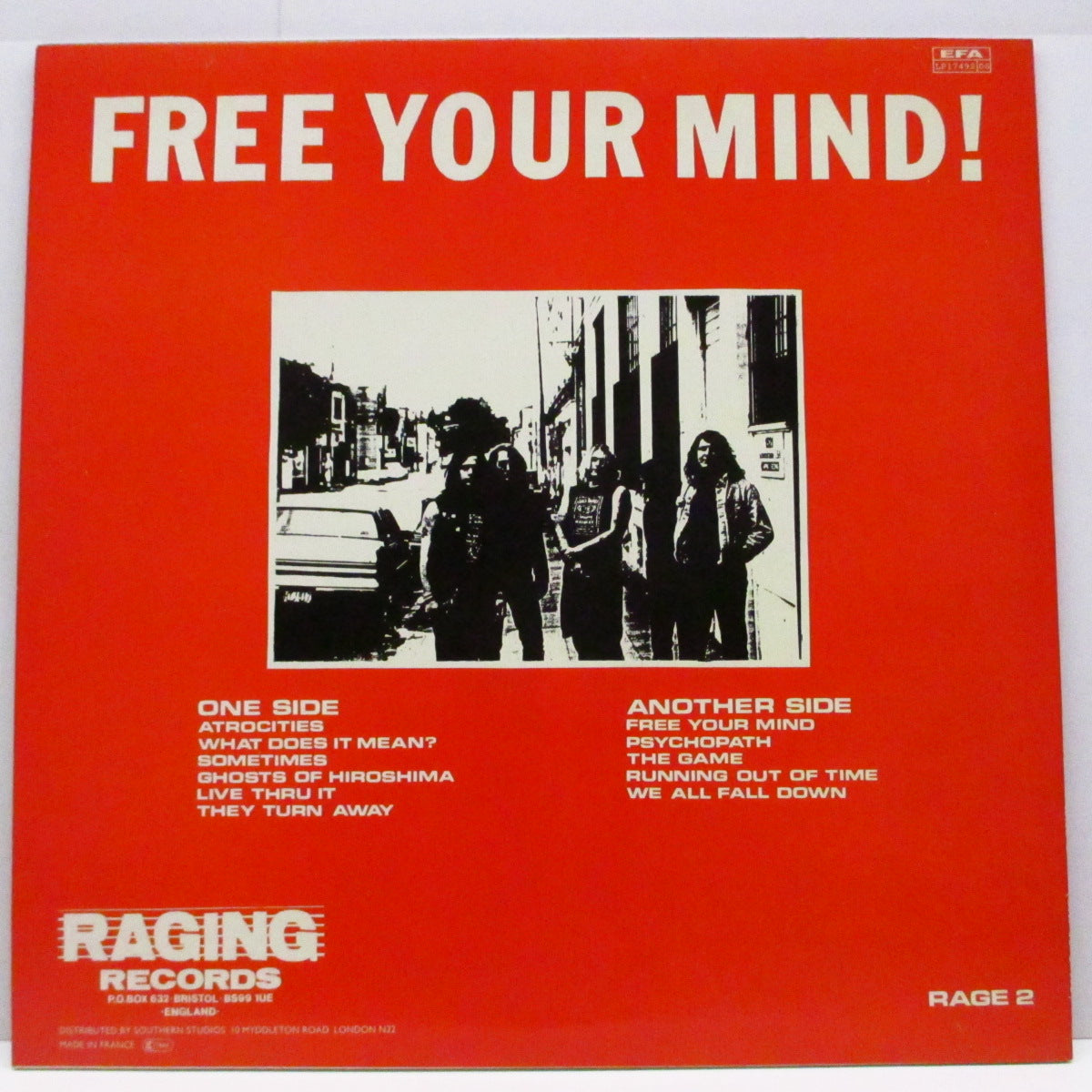 SUBVERT (サバート) - Free Your Mind! (UK '90 オリジナル LP+インサート)