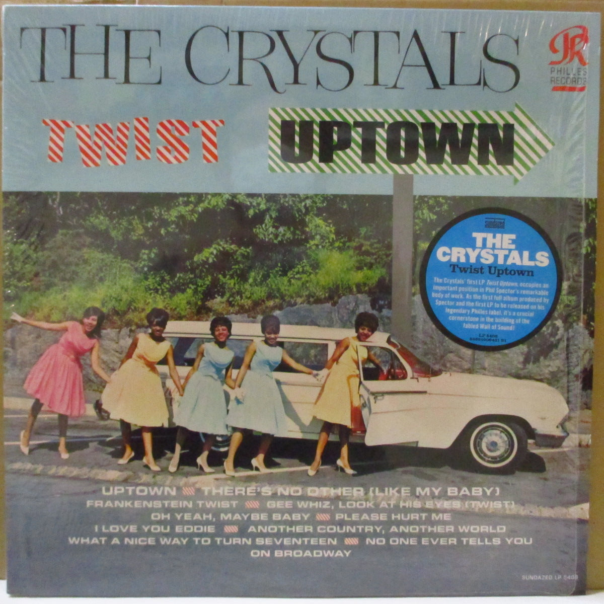 CRYSTALS, THE (ザ・クリスタルズ) - Twist Uptown (US '12 サンデイズド社「正規ワンショット限定復刻再発」180g モノラル LP)’62年デビューアルバム !フィル・スペクター音の壁!