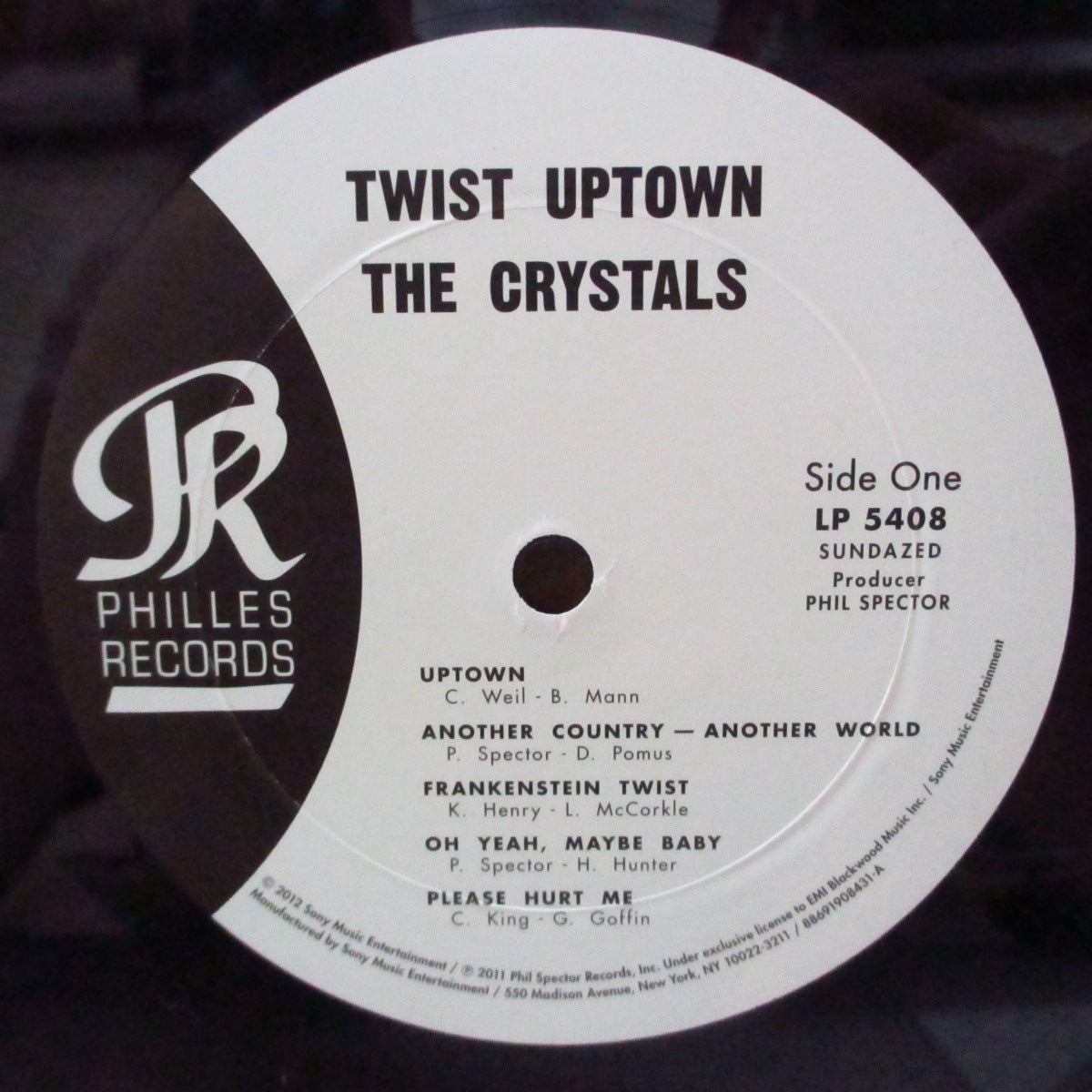 CRYSTALS, THE (ザ・クリスタルズ) - Twist Uptown (US '12 サンデイズド社「正規ワンショット限定復刻再発」180g モノラル LP)’62年デビューアルバム !フィル・スペクター音の壁!