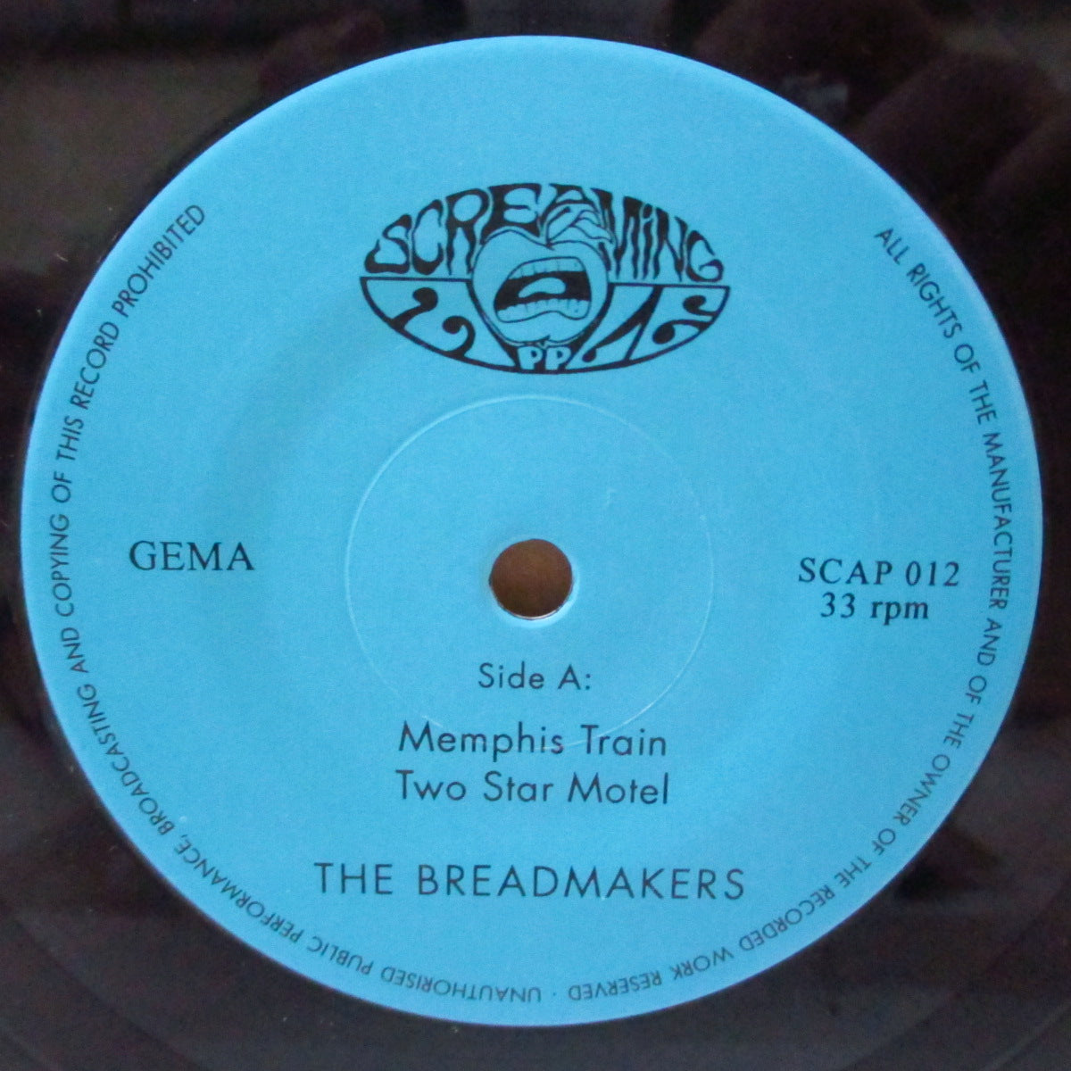 BREADMAKERS, THE (ザ・ブレッドメイカーズ) - Two Star Motel +3 (German '92 オリジナル33回転4曲入りモノラル 7インチ/光沢ソフト紙ジャケ)