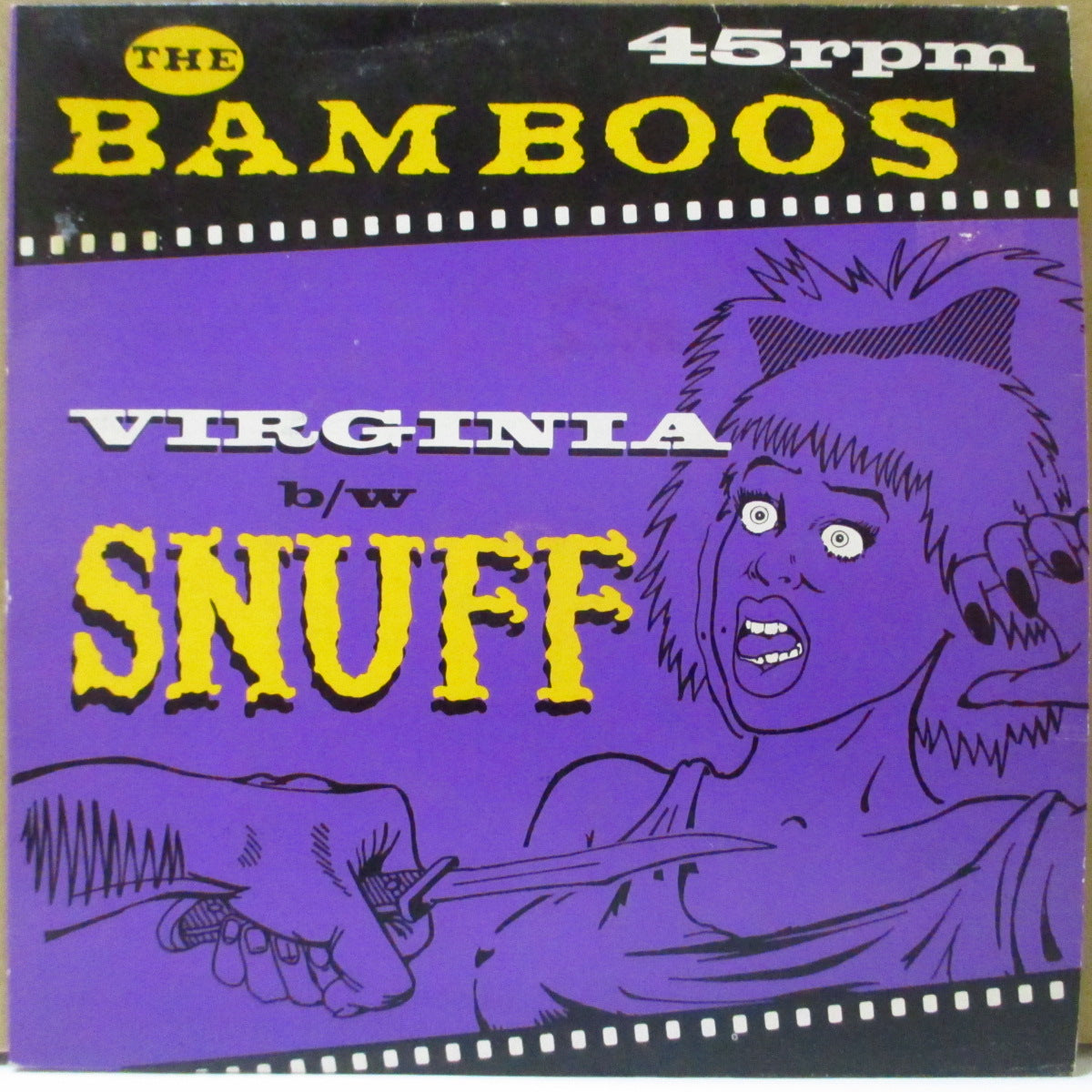 BAMBOOS, THE (ザ・バンブーズ) - Virginia (OZ オリジナル 7インチ+光沢固紙ジャケ) '86年シングル