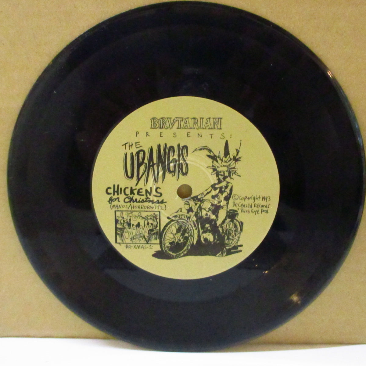UBANGIS, THE (ジ・ウバンギス) - Chickens For Christmas (US '93 オリジナル 7インチ)