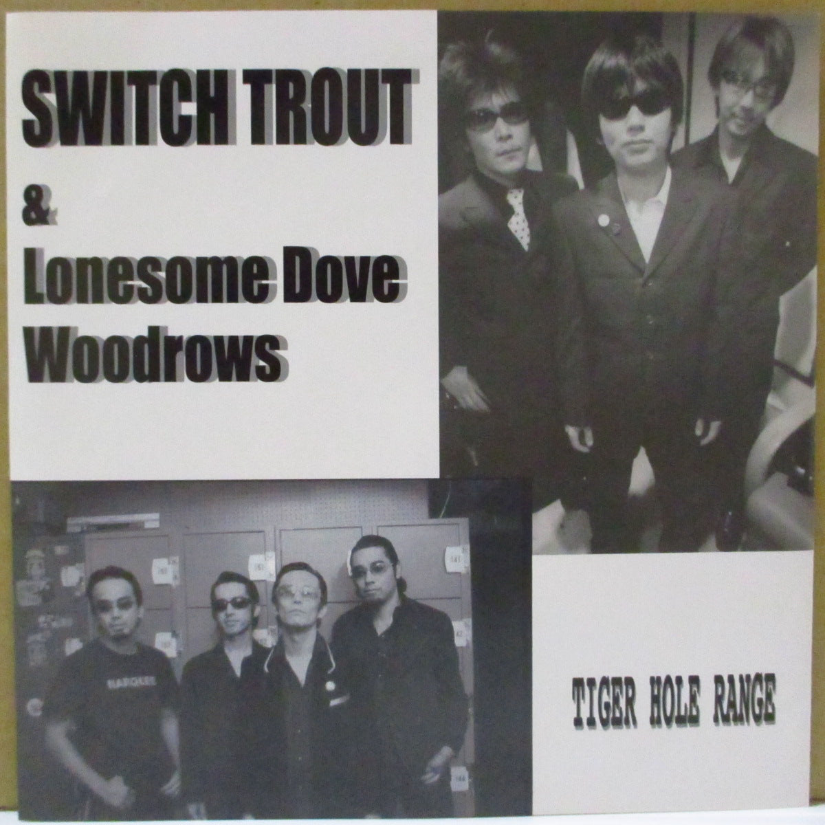 SWITCH TROUT & LONESOME DOVE WOODROWS (スイッチ・トラウト & ロンサム・ダヴ・ウッドロウズ) - Tiger Hole Range Split 7" Series Vol.14 (Japan '04 限定600枚 7インチ/光沢ソフト紙ジャケ)