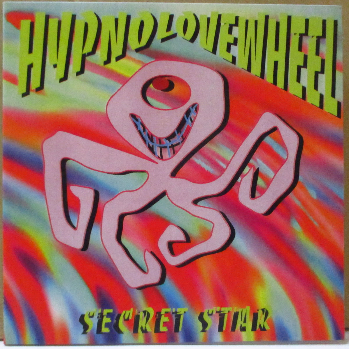 HYPNOLOVEWHEEL (ヒプノラヴホイール) - Secret Star (Spain オリジナル 7インチ+光沢固紙見開きジャケ) '95年シングル