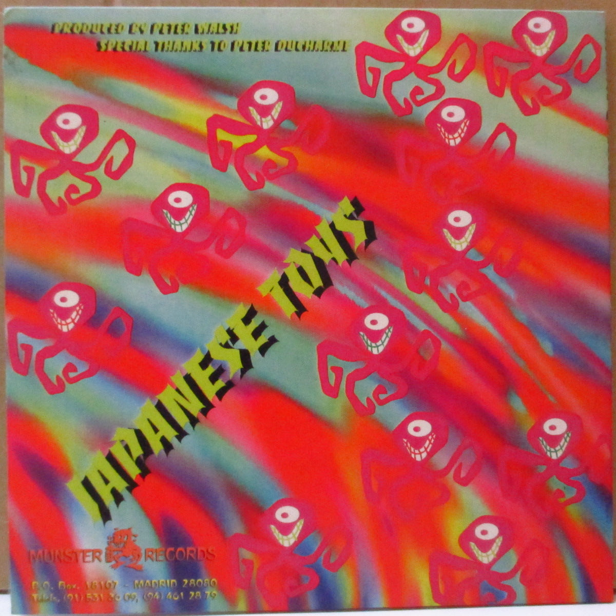 HYPNOLOVEWHEEL (ヒプノラヴホイール) - Secret Star (Spain オリジナル 7インチ+光沢固紙見開きジャケ) '95年シングル