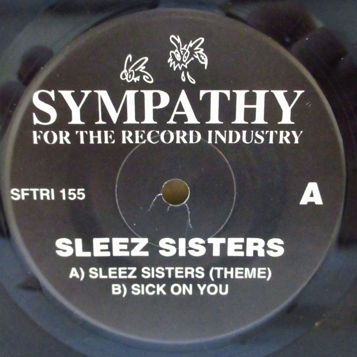 SLEEZ SISTERS (スリーズ・シスターズ) - Sleez Sisters - Theme (US '91 オリジナル「黒盤」 7インチ/光沢固紙ジャケ)