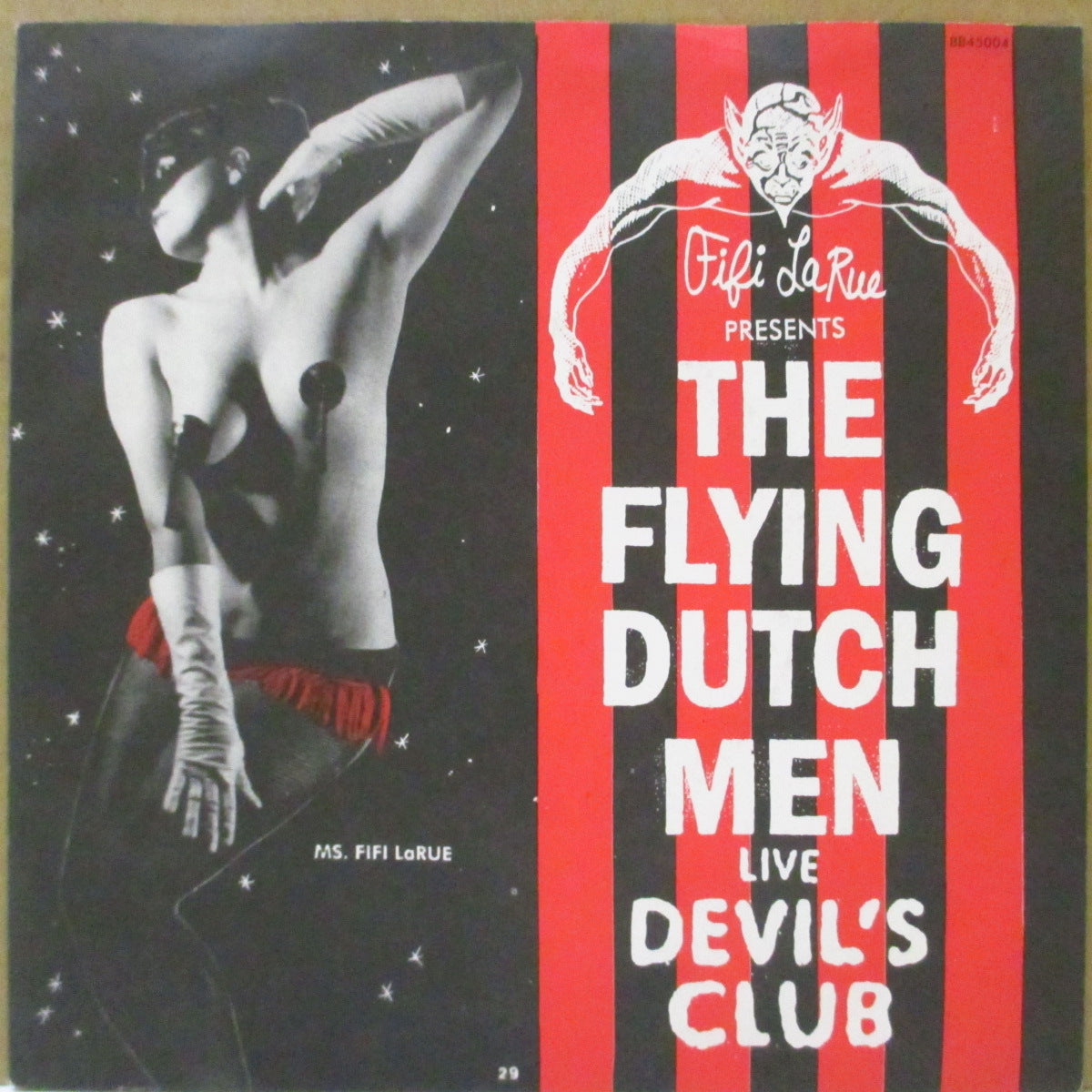 FLYING DUTCHMEN, THE (ザ・フライング・ダッチメン) - Live Devil's Club (US '03 オリジナル4曲入り 7インチ/マット固紙ジャケ)