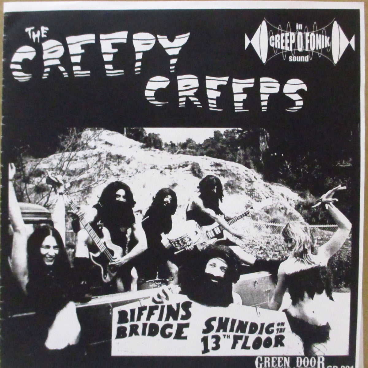 CREEPY CREEPS, THE / THE WIDOWS (ザ・クリーピー・クリープス / ザ・ウィドウズ) - Split (US '06 限定600枚4曲入り 7インチ+インサート, ブックレット/マットソフト紙ジャケ)