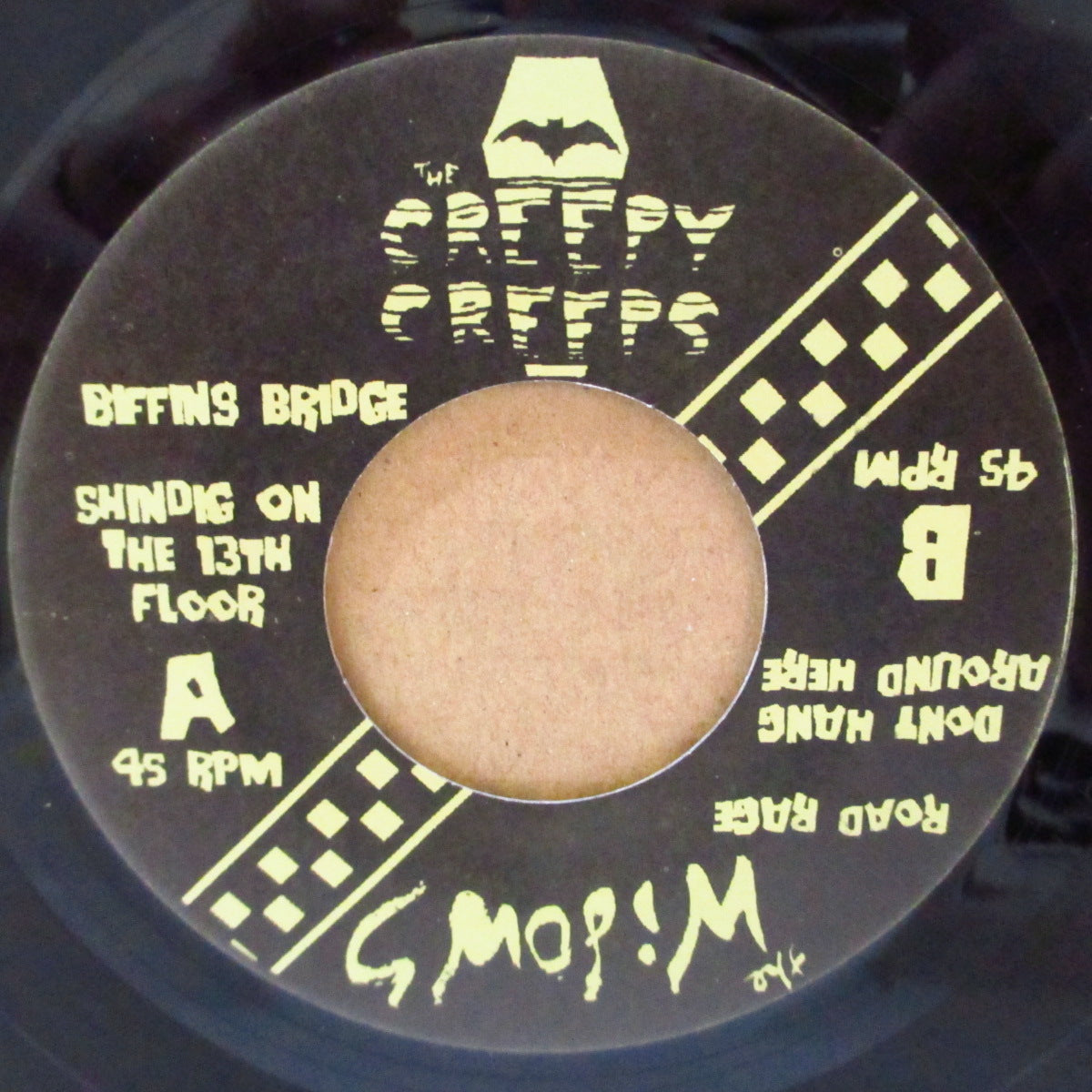 CREEPY CREEPS, THE / THE WIDOWS (ザ・クリーピー・クリープス / ザ・ウィドウズ) - Split (US '06 限定600枚4曲入り 7インチ+インサート, ブックレット/マットソフト紙ジャケ)