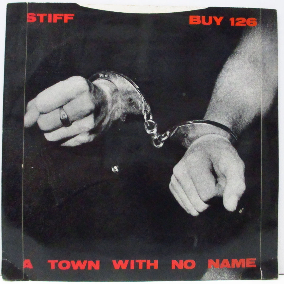 MADNESS (マッドネス) - Shut Up (UK オリジナル「フラットセンター」7"/光沢固紙折り返ジャケ) 表ジャケ下部にスリーブデザインのクレジット有 Ver.