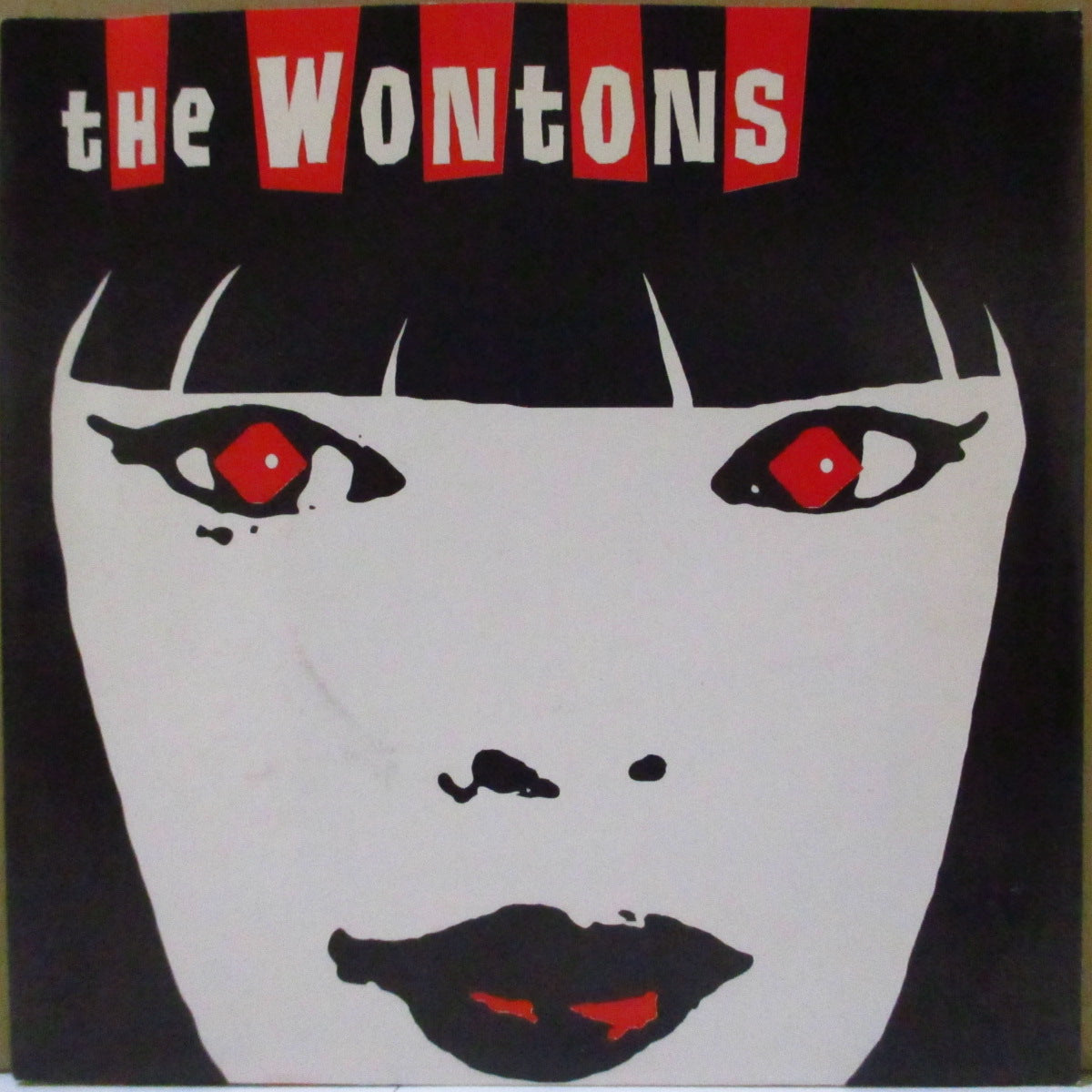 WONTONS, THE (ザ・ワンタンズ) - Shake Eyes (US '00 限定400枚「黒盤」 7インチ+インサート, ステッカー/光沢固紙ジャケ)