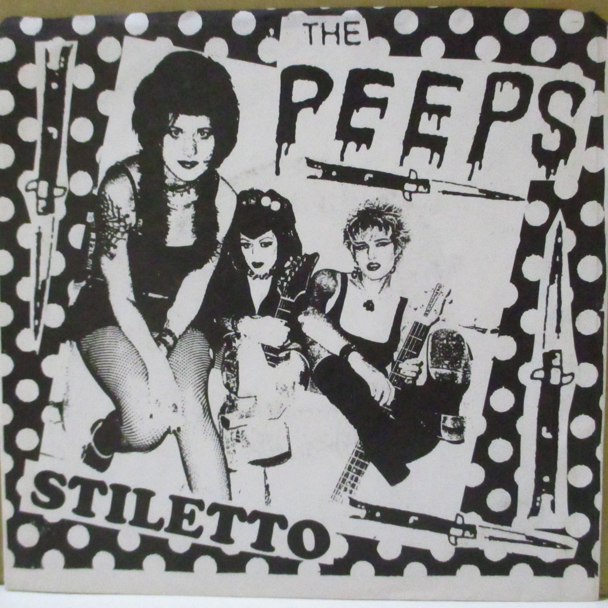PEEPS, THE (ザ・ピープス) - Stiletto +2 (US '00 オリジナル3曲入り 7インチ/マットソフト紙ジャケ)