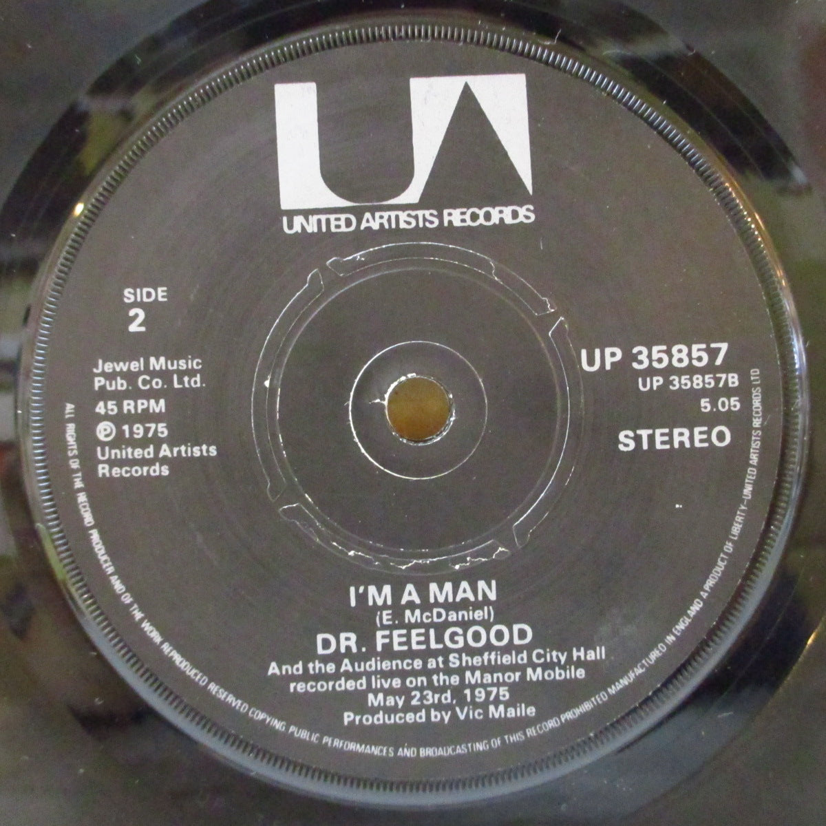 DR.FEELGOOD (ドクター・フィールグッド) - Back In The Night (UK オリジナル 7インチ)