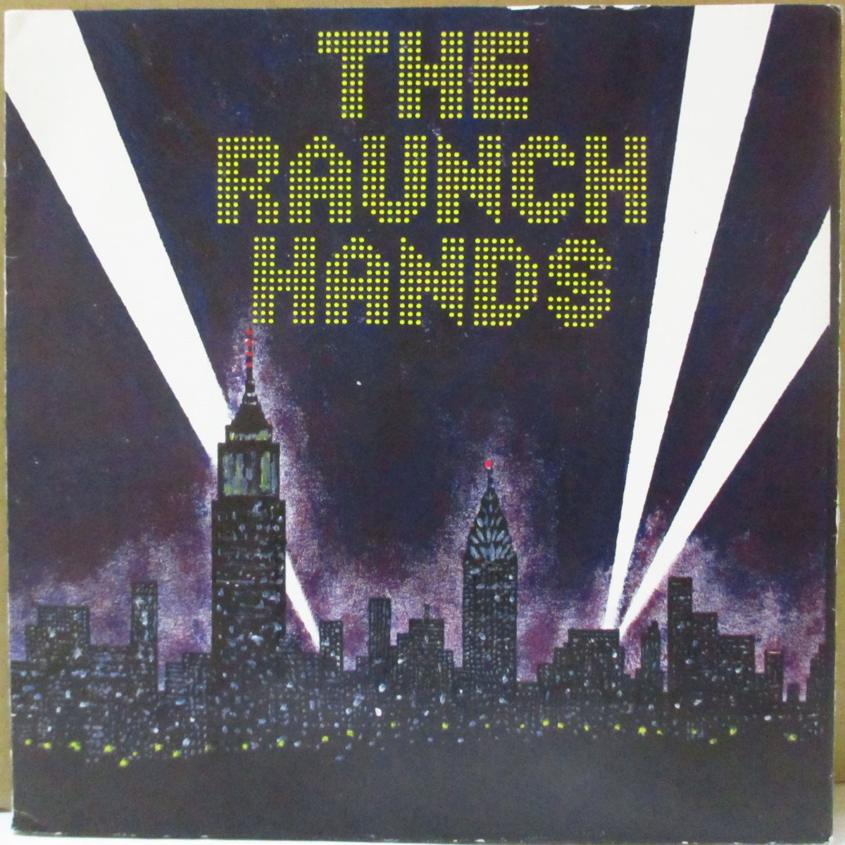 RAUNCH HANDS, THE (ローンチ・ハンズ) - Million Dollar Movie (US '91 限定「クリア赤&クリア黄盤」 2x7インチ/特殊光沢ソフト紙折りたたみジャケ)
