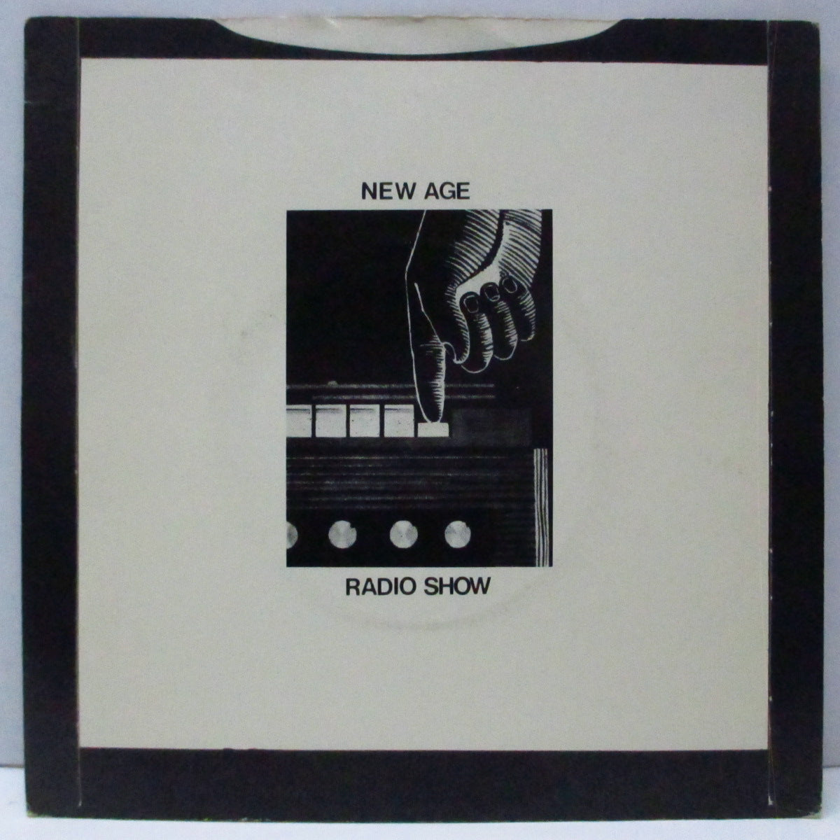 NEW AGE (ニュー・エイジ) - Jane Fonda / Radio Show (UK オリジナル 7"/光沢固紙ジャケ) 英レスター出身パンキー・ニューウェーブバンド !