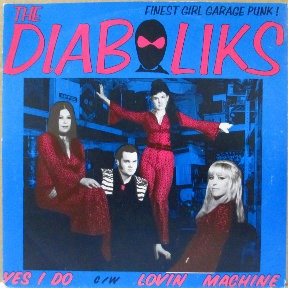 DIABOLIKS, THE (ザ・ディアボリクス) - Yes I Do (German '95 オリジナル「黒盤」 7インチ/光沢ソフト紙ジャケ)