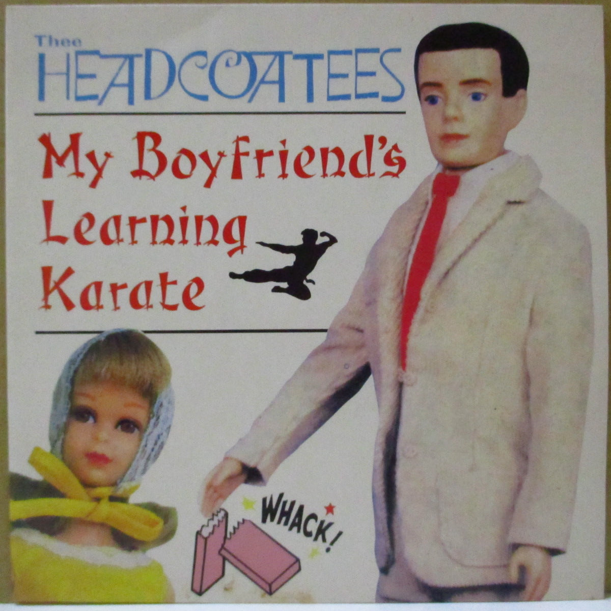 HEADCOATEES (ヘッドコーティーズ) - My Boyfriend's Learning Karate (UK '92 オリジナル 7インチ/光沢固紙ジャケ)
