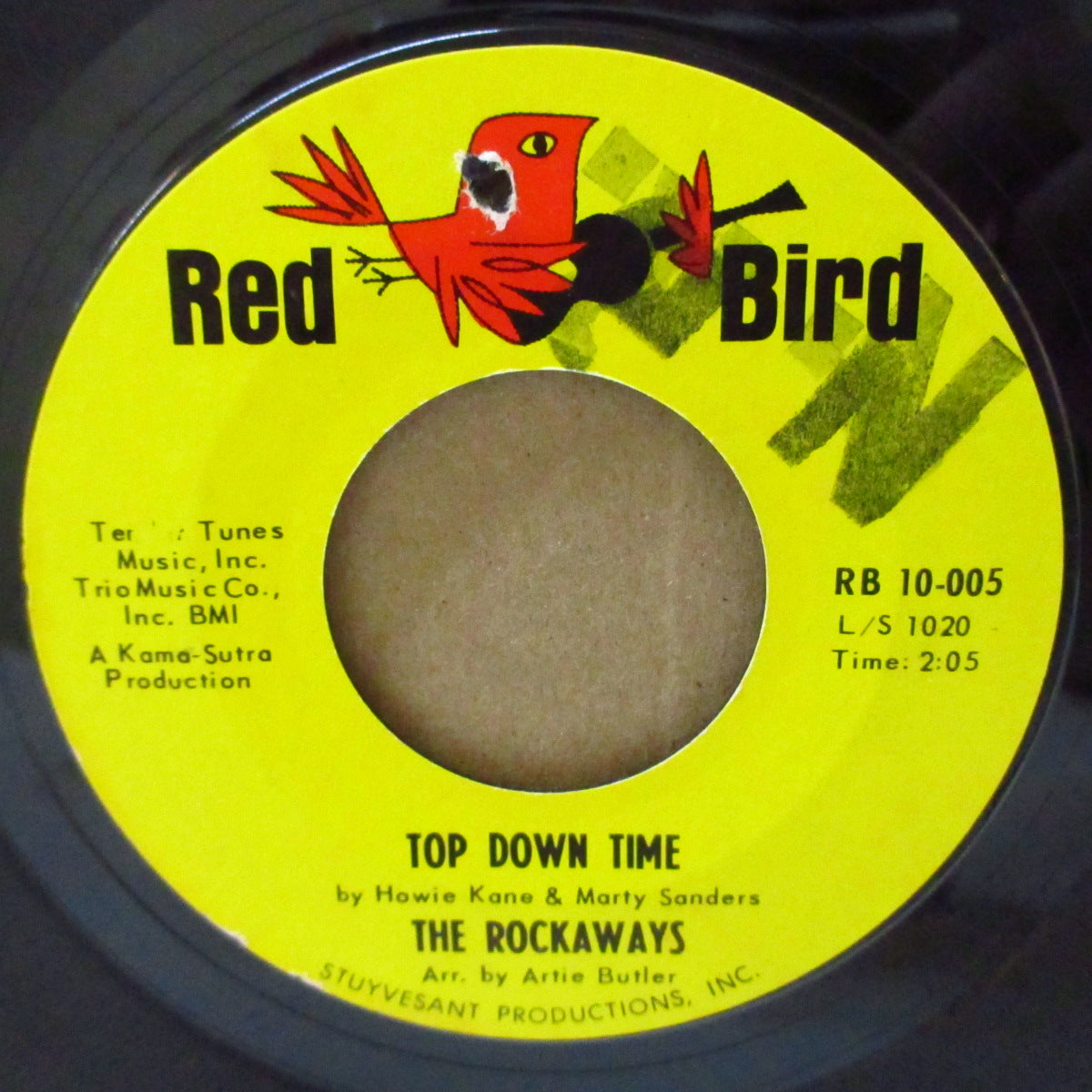ROCKAWAYS (ザ・ロッカウェイズ) - Top Down Time / Don't Cry (US '64 オリジナル7インチ)極上美メロ・アップテンポ・ホッドロッド・サーフ・コーラス・ナンバー