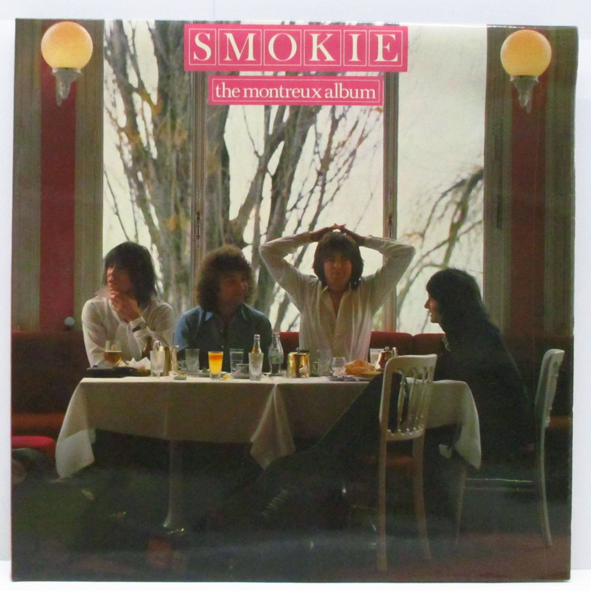 SMOKIE (スモーキー) - The Montreux Album (UK オリジナル LP/全面コーティング有り見開ジャケ) 「ヨーロピアンツアー 1978」のパンフ&チケットの半券付 !