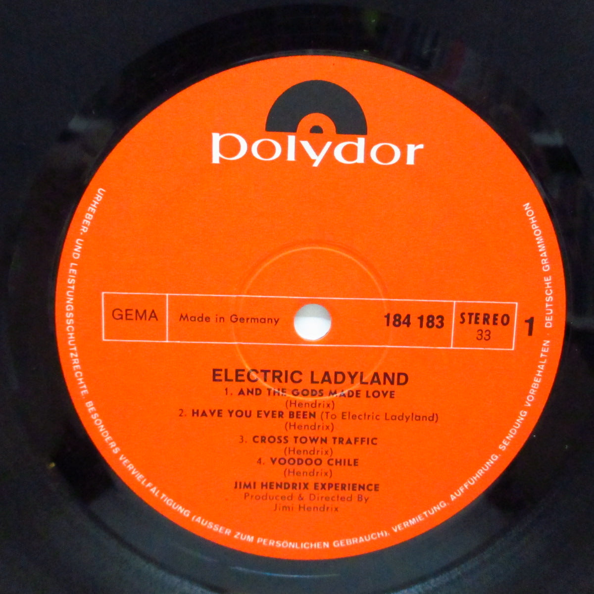 JIMI HENDRIX (ジミ・ヘンドリックス) - Electric Ladyland (German '72 再発「ステレオ」2xLP/表面コーティング見開ジャケ/2612 002)